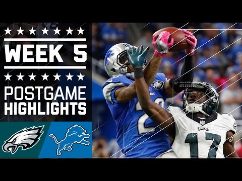 Eagles Vs Lions Nfl Week 5 Game Highlights Eagles Vs Lions Nfl Week 5 Game Highlights