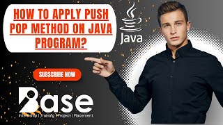How To Apply Push Pop Method On Java Program?