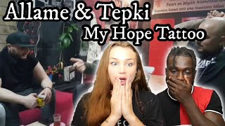 Americans Reacts To Turkish Freestyle 🔥 Allame & Tepki My Hope Tattoo Vol 1 GAZI