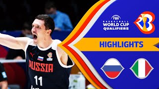 Russia - Italy | Highlights - #FIBAWC 2023 Qualifiers