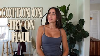 Cute Cotton On Try On Haul