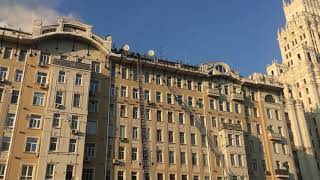 Видео Москва пожар садовая спасская от ru575ru, Садовая-Спасская улица, Москва, Россия