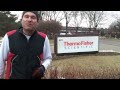 35 ft. Dark Bronze Internal Flag poles: Thermo Fisher Scientific, Vernon Hills, IL