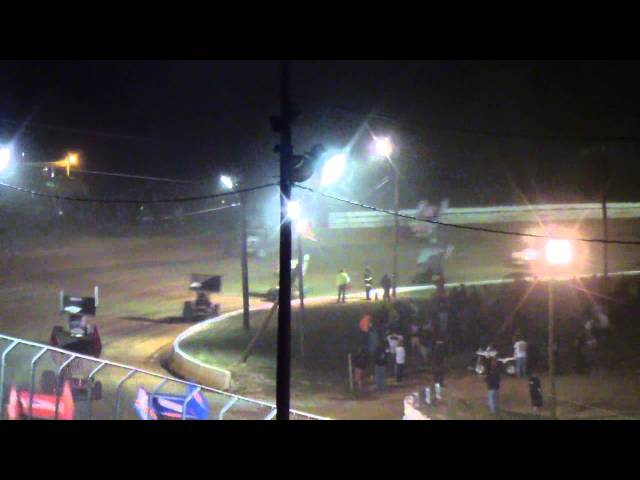Port Royal Speedway All Star Sprint Car Highlights 9-07-13