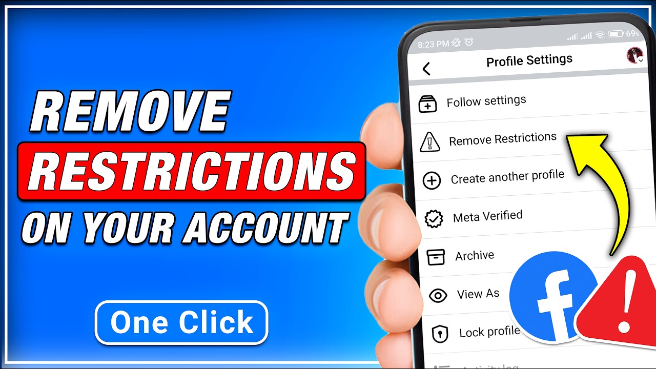 How to Remove Account Restrictions on Facebook (2025) How to Remove Account Restrictions on Facebook (2025)