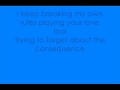 It feels so good -by Armin Van Buuren- lyrics on screen