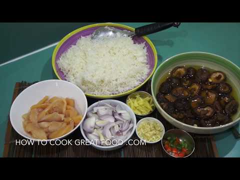 VIDEO : how to cook chicken & mushroom fried rice recipe - asian wok - so simple taste just great -so simple taste just great -chicken& mushroom friedso simple taste just great -so simple taste just great -chicken& mushroom friedrice reci ...
