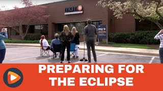 MCM Stocks Up for Solar Eclipse