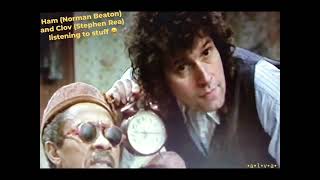 Hamm & Clov Listening To Stuff Today Sparks Stephen Rea Endgame By Samuel Beckett