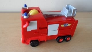 Fireman Sam TV Series 4 TRANSFORMER FIRE ENGINE.