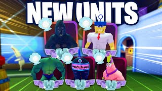 Full Team Of Maxed New Units