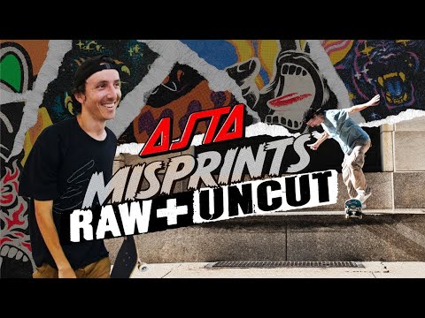 TOM ASTA - RAW & UNCUT FROM HIS 'MISPRINTS' FULL PART! | Santa Cruz Skateboards