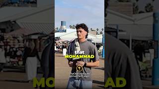 Christian Tries To Disrespect Prophet Muhammad