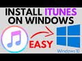 How to Download iTunes on Windows 10 PC or Laptop - 2022