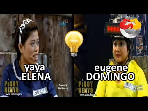It's a Saturday henyohan! Eugene Domingo and partner Elena -- takes on