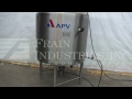 Crepaco, 350 Gallon, jacketed, 304 stainless steel  mix tank