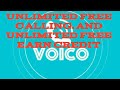 Voico unlimited free credit earning app.free call 200+ countries