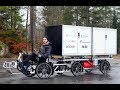 Velove Armadillo electric assist cargo bike with fuel cell, 300 km range