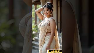 Ai Bollywood Star Hegde Stunning Outdoor Photoshoot In A Modern Saree Plus Size Saree Lookbook