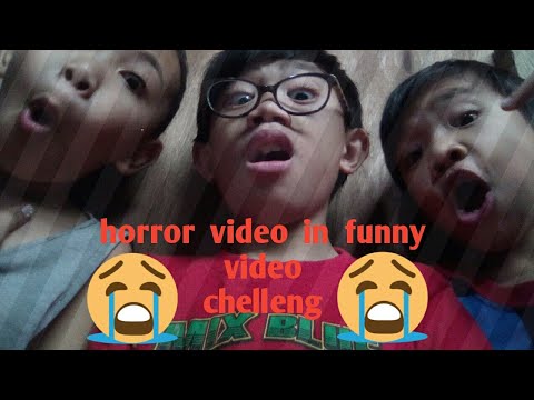 Funny video in horror video challenge