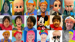 Boss Baby & Blippi & Ryans World & D Billions - Kulikitaka Ti 23