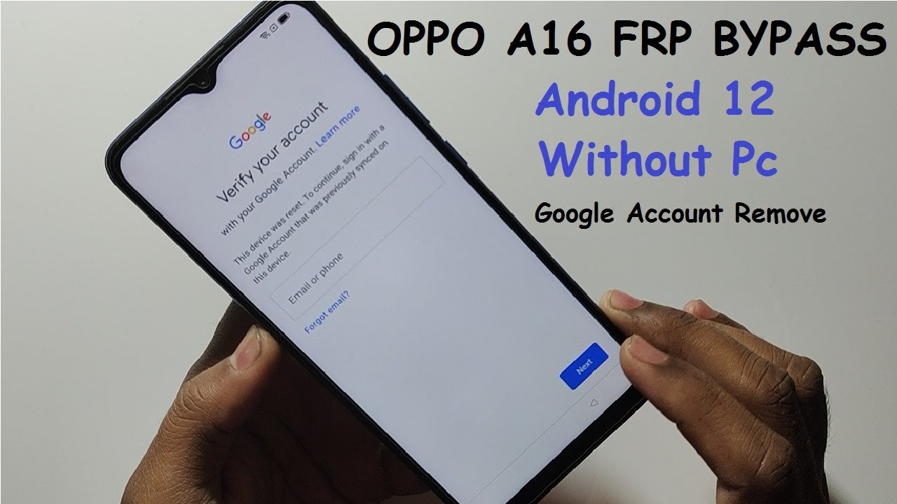 Oppo A16e A54 Google Account Remove Android 12 || Oppo A16e A54 Google Account Remove Android 12 ||