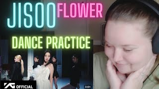 REACTION to JISOO - FLOWER 🌺 DANCE PRACTICE ✨❤️