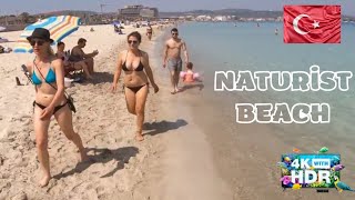 Bikini Beach Walk Tour Ilıca, Izmir, Turkey May 2022 4K Uhd