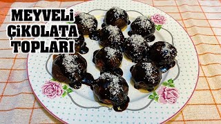 Meyveli̇ Çi̇kolata Toplari Tari̇fi̇