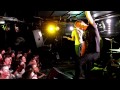 Touché Amoré - Amends & Honest Sleep HD (live at Le Batofar, Paris France) 25/07/2011