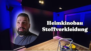 Heimkino Stoffverkleidung Tutorial