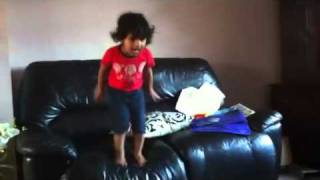 That Really Hurt Ooch Sofa Jump,Abiya And Prejin