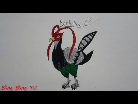 Bống Bống TV - Bé Bống vẽ và tô màu Pokemon Kenhallow