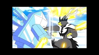 Regice Vs Urshifu Urshifus First Appearance Pokemon Journeys Episode 71 English Sub