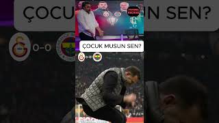 Ümi̇t Ozatin Okan Buruk Takli̇di̇ Galatasaray 0 - Fenerbahçe 0