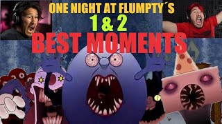 Markiplier - One Night At Flumptys Reaction Compilation - Masterman