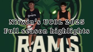 Niiwins Ucol 2025 Full Season Highlights