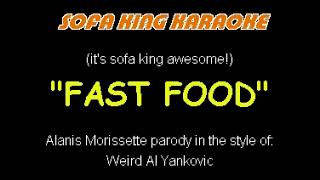 Watch Weird Al Yankovic Fast Food video