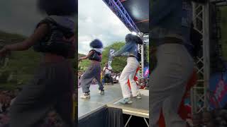 The Cluster On Stage At Huruma Girls High School