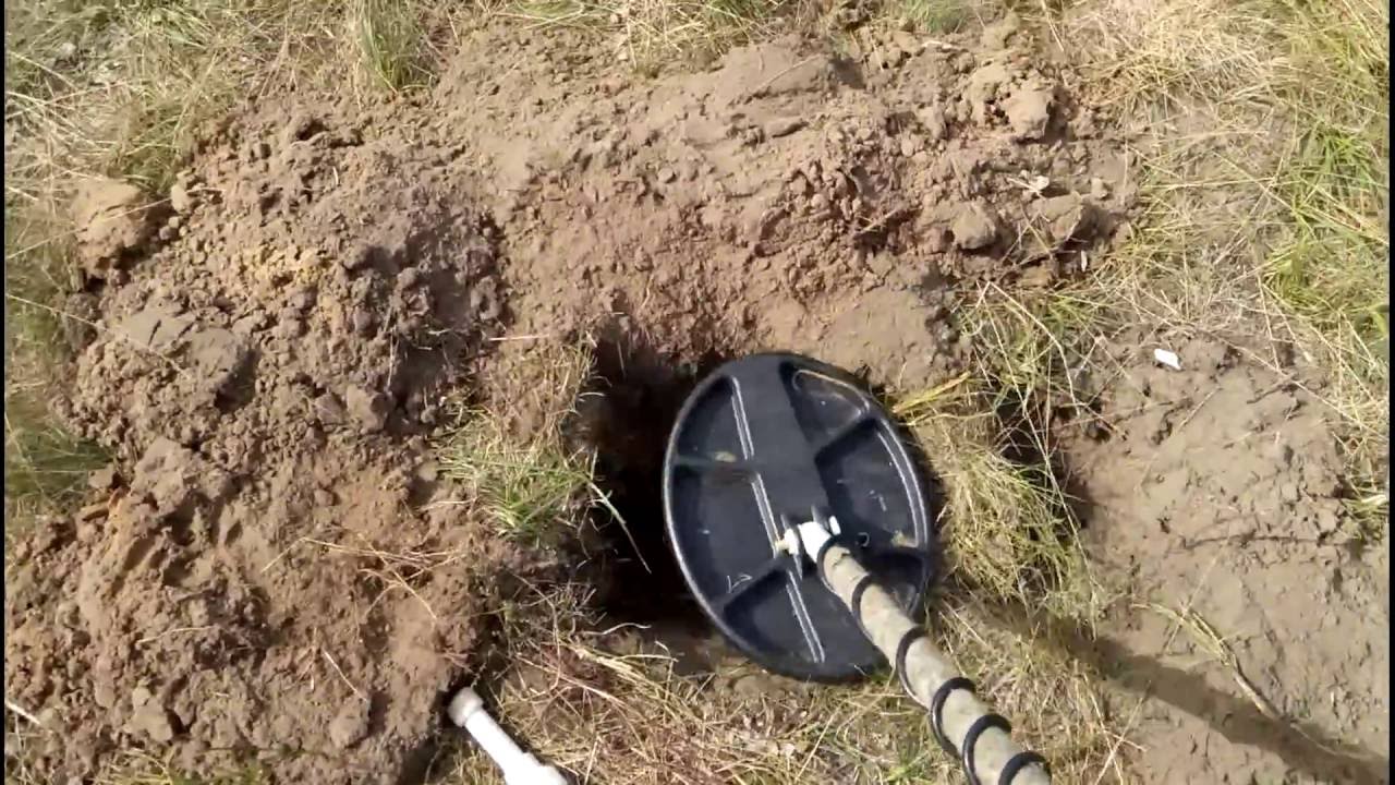 Коп с самодельным металлоискателем Коп с самодельным металлоискателем