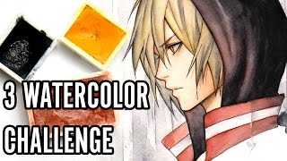 ?3 WATERCOLOR CHALLENGE?Yuri Plisetsky from Yuri on Ice