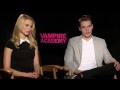 Vampire Academy Dominc Sherwood Lucy Fry Official Movie Interview
