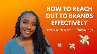 HOW TO WORK WITH BRANDS AS AN INFLUENCER (EVEN WITH A SMALL FOLLOWING)