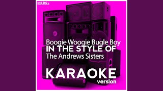 Ameritz Digital Karaoke Boogie Woogie Bugle Boy In The Style Of Ameritz Digital Karaoke Boogie Woogie Bugle Boy In The Style Of