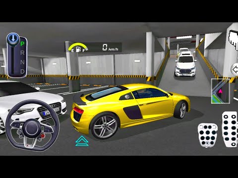 3d Driving Class #20 - All Brand New Supercars Parking in Garage & Funny Driving  - Android Gameplay
