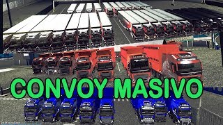 ? Gran convoy EMPRESARIAL en Multiplayer | Scania s730 | Euro Truck Simulator 2