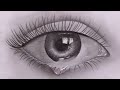 Play this video How to draw realistic eyes for beginners with pencil  Pencil Sketch Video  Easy to draw