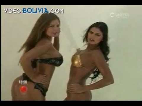 Las hermanas Priscila y Yáscara Leigue super sexy Bikini Viva Bolivia Carajo