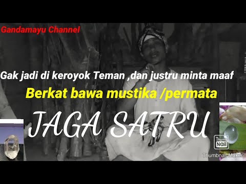 Thanks to bringing the Mustika Jaga Satru, he didn't get attacked, instead he apologized and beca...