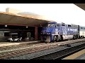 Amtrak Sunset LImited, #155 and #457 at LA Union Station 12/11/11